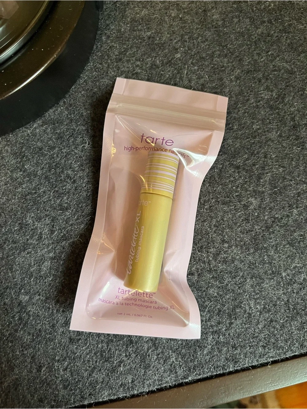 Tarte Tartelette XL Tubing Vegan & Cruelty-Free Black Mascara Mini Size 2mL NWT